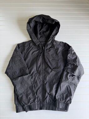 Women’s Black Hooded  Lululemon Windbreaker Jacket XS